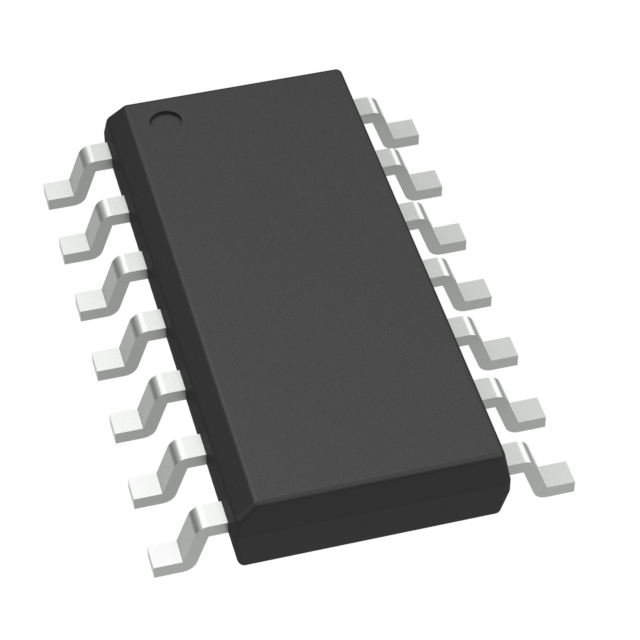 IC GATE NAND 4CH 2-INP 14SO【74HCT00S14-13】