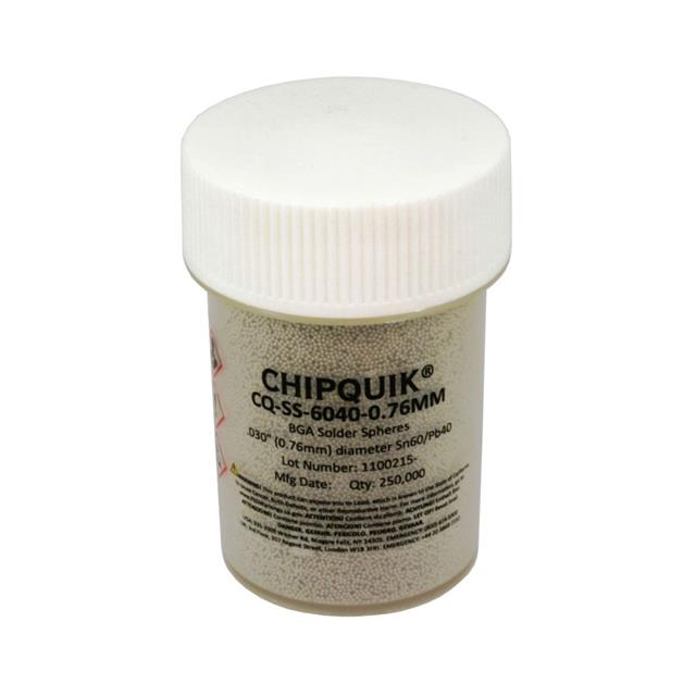 SOLDER SPHERES SN60/PB40 0.76MM【CQ-SS-6040-0.76MM】