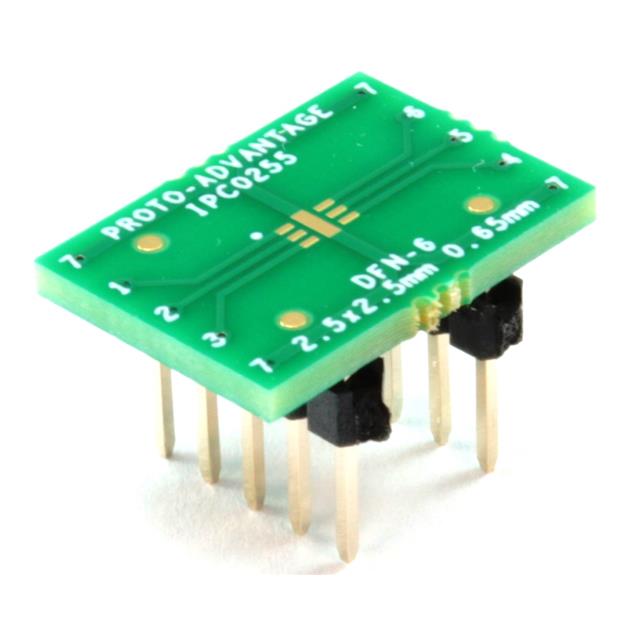DFN-6 TO DIP-10 SMT ADAPTER (0.6【IPC0255】