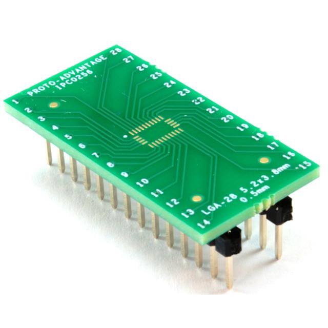 LGA-28 TO DIP-28 SMT ADAPTER (0.【IPC0256】