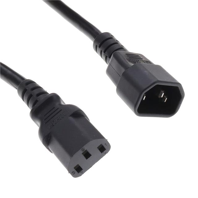 【770118】POWER CORD, IEC C13 TO IEC C14,