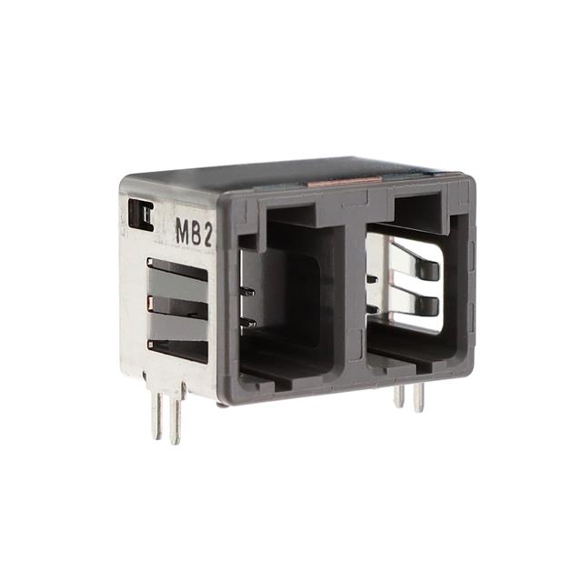 【GT17HN-4/4DP-2H(BC)(56)】CONN AUTO LAN PLUG 1X2 8P RA SMD [digi-reel品]