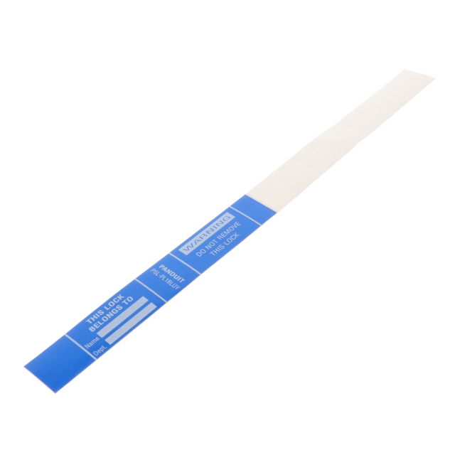 【PSL-PL1BLUY】LABEL ELECTRL WARN 10"X0.75"