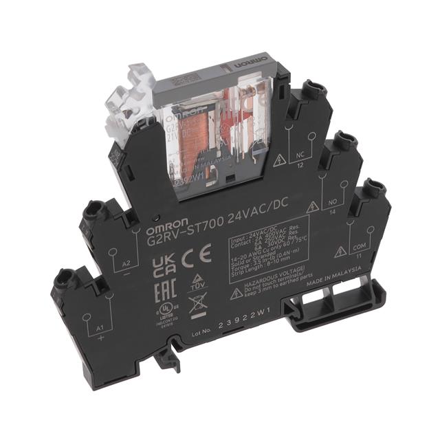 【G2RV-ST500 AC200】RELAY GEN PURPOSE SPDT 6A 200V
