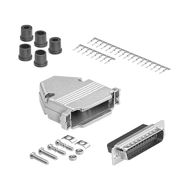 【DCT-25MM-KIT】CONN D-SUB PLUG 25POS CRIMP