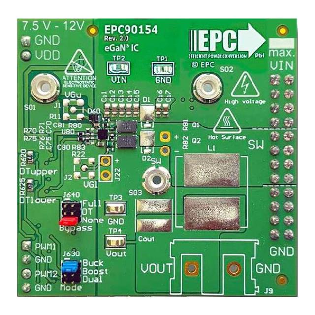 【EPC90154】BOARD DEV 1/2 BRIDGE EPC2088