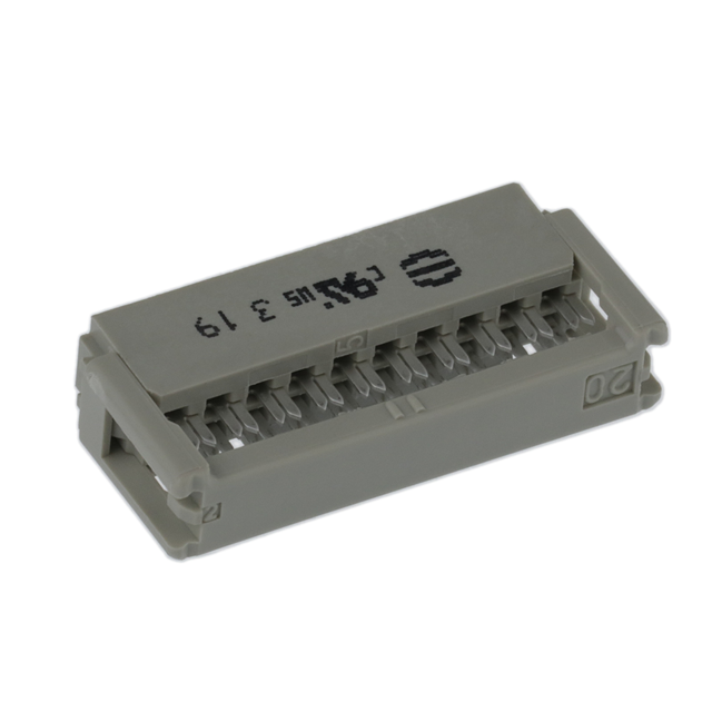 【09185207804】CONN RCPT 20POS IDC 26-28AWG