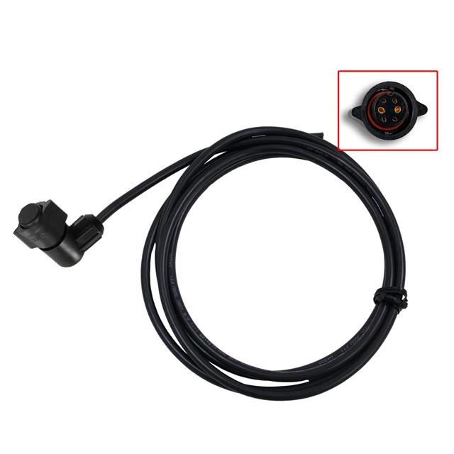 【CARA6C806SP07990】CBL 6POS PLUG RA TO WIRE 6.58'