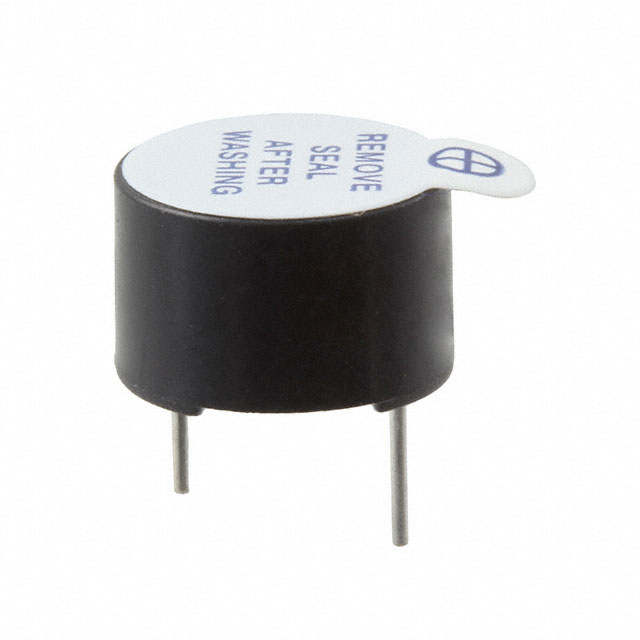 【AI-1223-TWT-3V-2-R】BUZZER MAGNETIC 3V 12MM TH