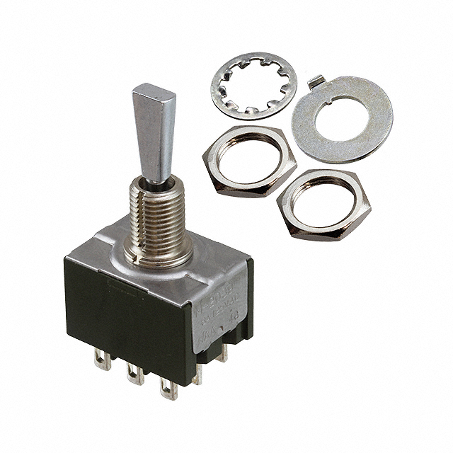 【M2039ES1W01】SWITCH TOGGLE 3PDT 6A 125V