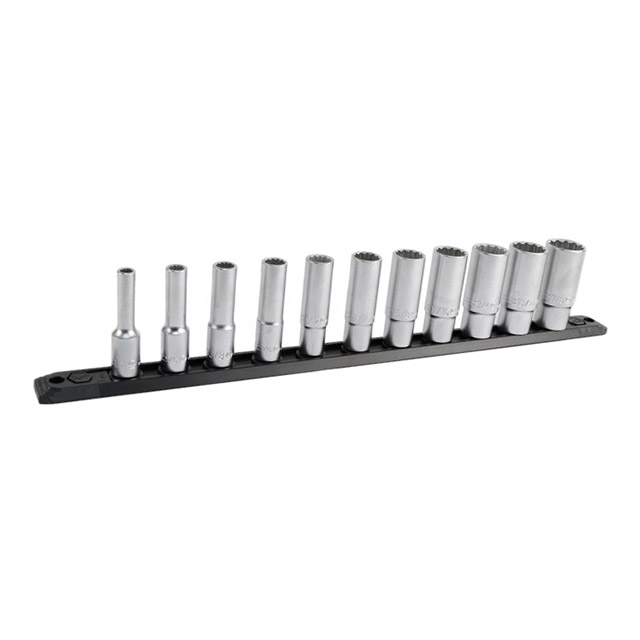 3/8" DR. 15 PC. DEEP INCH SOCKET【33792】