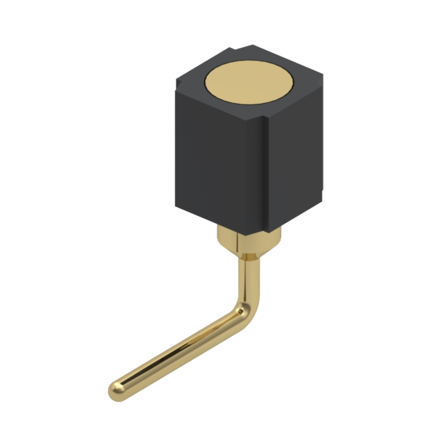 CONN SPRING TARGET 1POS R/A PCB【399-10-101-10-008000】