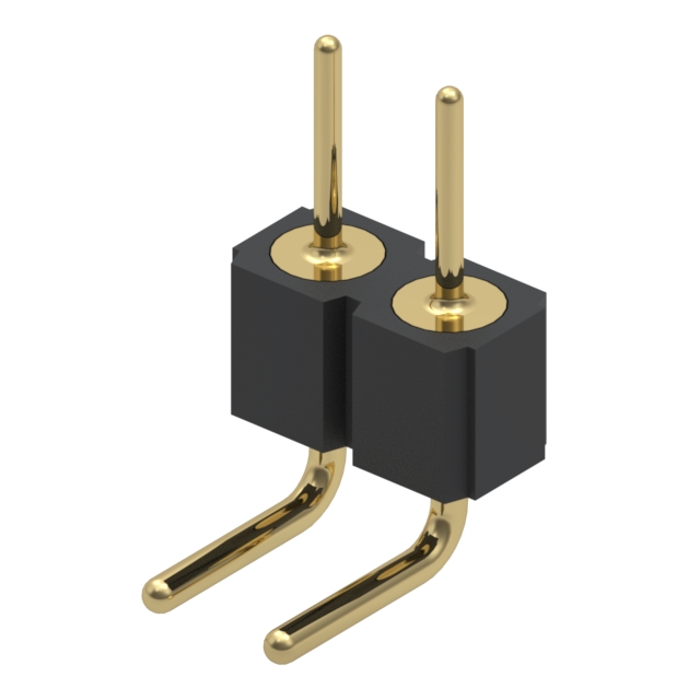 【399-10-102-10-009000】CONN HEADER R/A 2POS 2.54MM