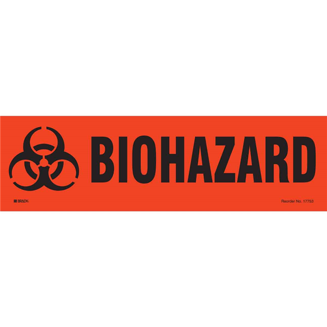 【17753SLS】B-485 3.5X12 BLK/ORG BIOHAZARD