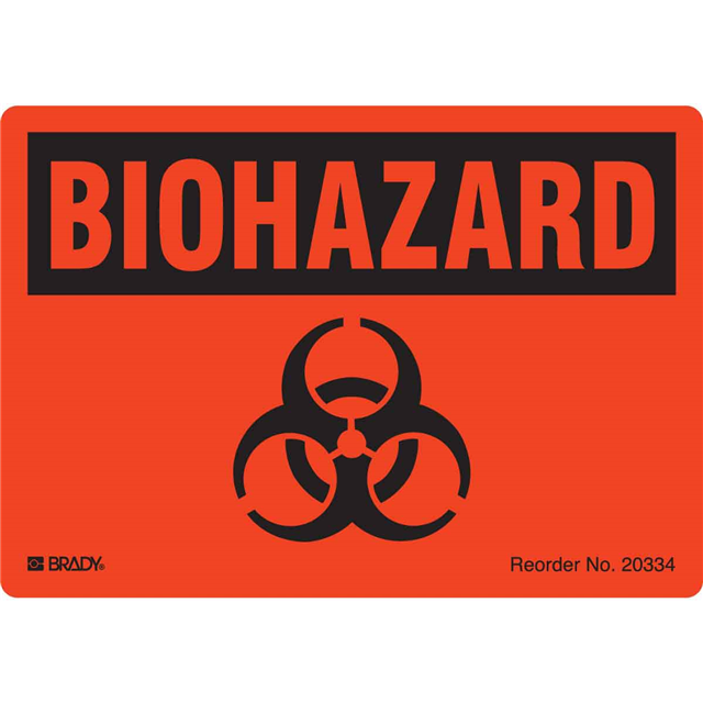 【20334LS】B-485 3.5X5 20/PK BIOHAZARD