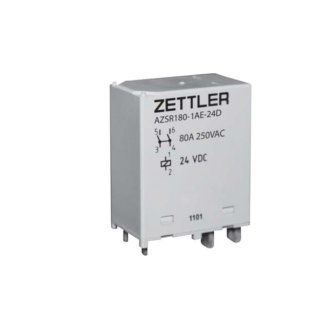 【AZSR180-1AE-12D】RELAY EV CHG SOLAR SPST 80A 12V