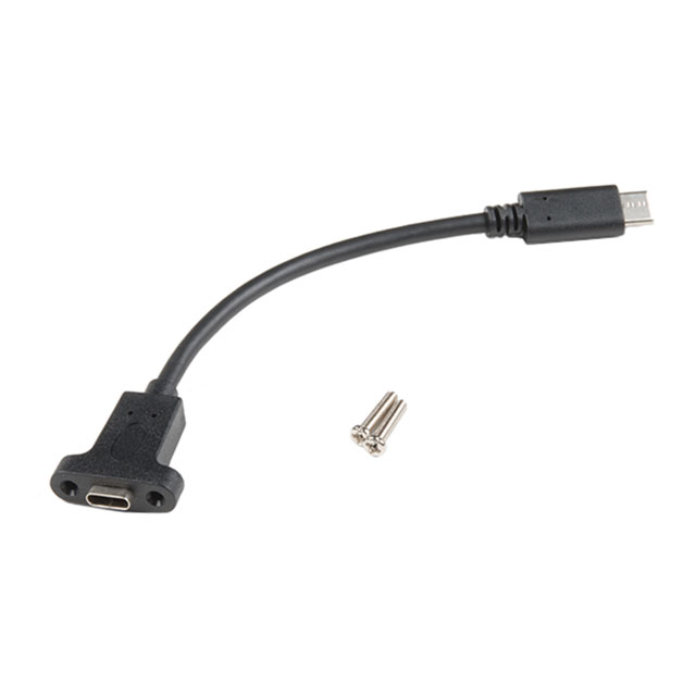 【15455】CABLE C RCPT TO C PLUG 0.48'