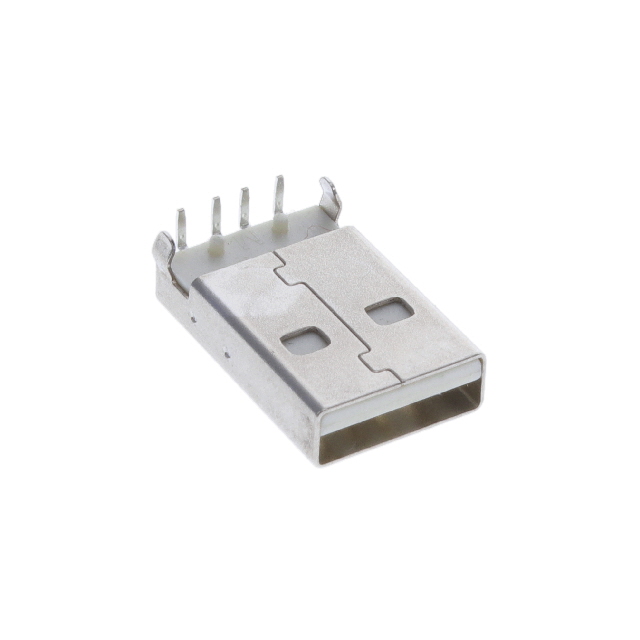 【USB-AM-S-F-W-TH】CONN PLUG USB2.0 TYPEA 4POS R/A