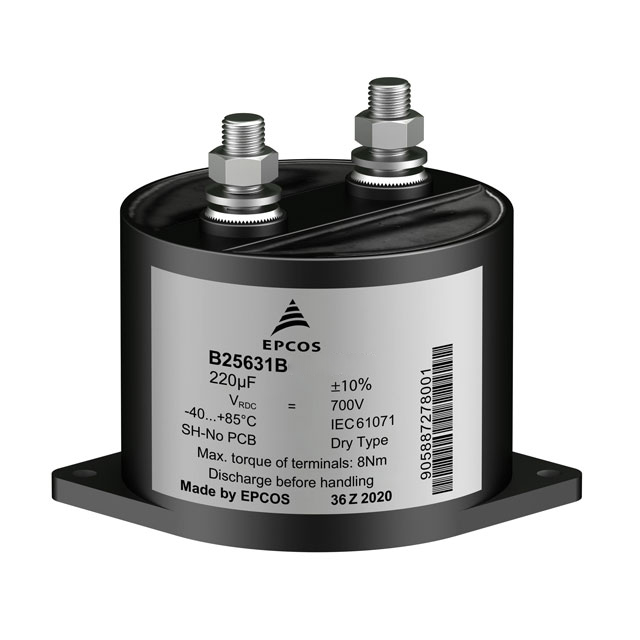 CAP FILM 95UF 10% 1.2KV RADIAL【B25631B1956K200】