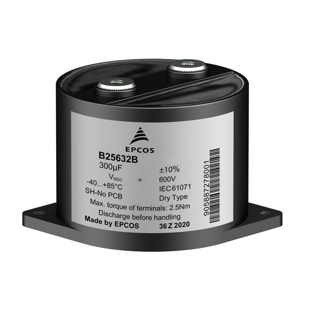 CAP FILM 120UF 10% 1.1KV RADIAL【B25632B1127K100】