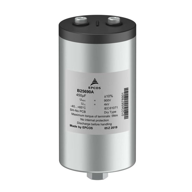 CAP FILM 1200UF 10% 1.1KV RADIAL【B25690A1128K103】