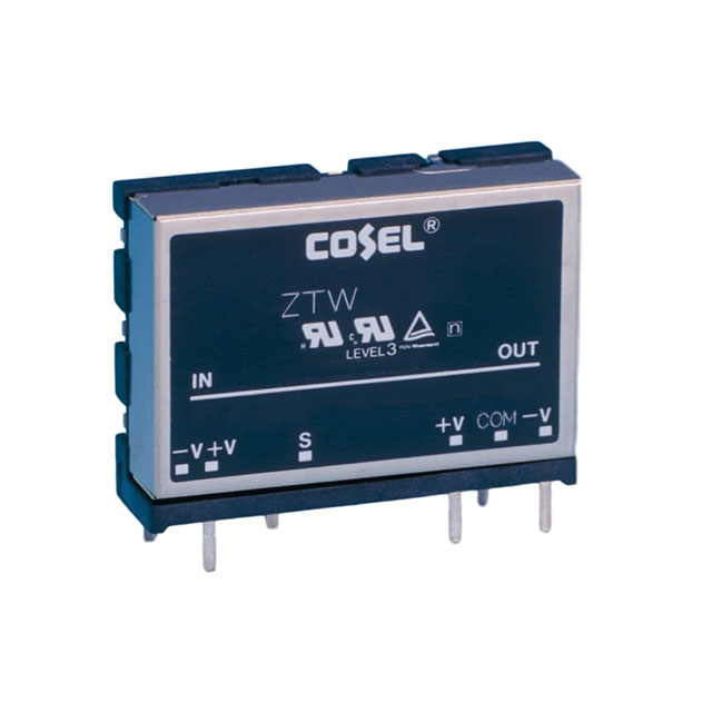 DC DC CONVERTER +/-12V 24V 3.1W【ZTW34812】