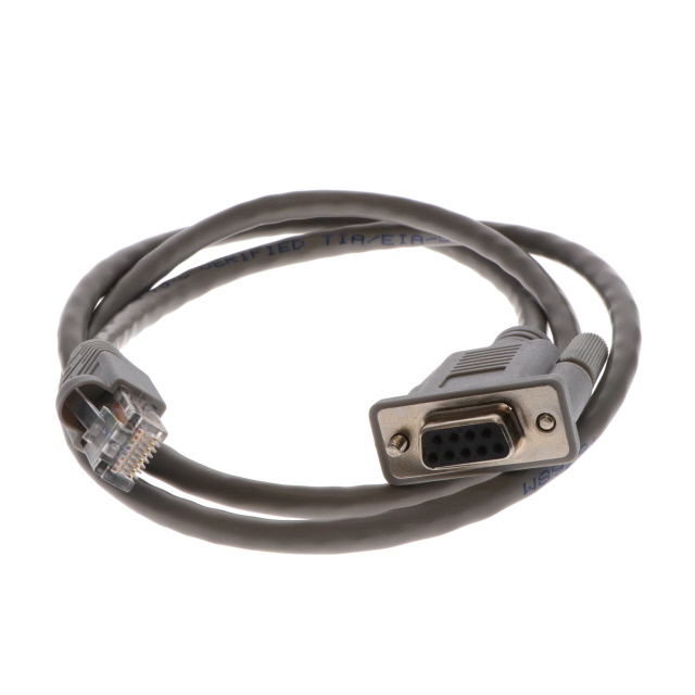 【CBL-RJ45(8P)-DB9(F)-90】RJ45 TO DB9 FEMALE CABLE 90CM