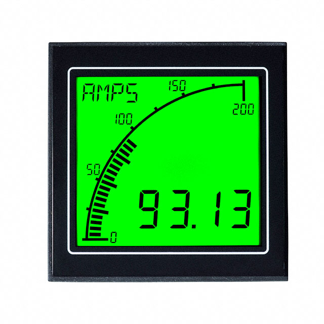【APM-SHUNT-APO】AMMETER 0-1VDC LCD PANEL MOUNT