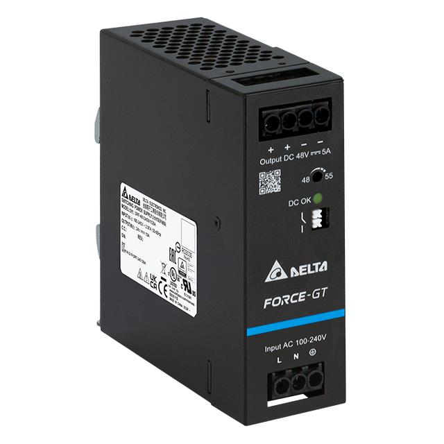AC/DC DIN RAIL 24V 240W COATED【DRF-24V240W1GBA】