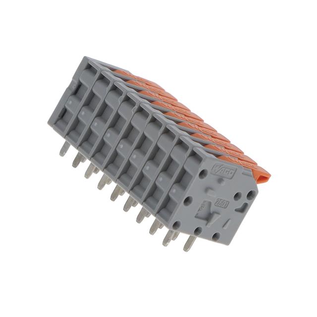 【2601-1109】TERM BLK PCB LEVER 3.5MM 9POS