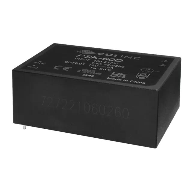 AC-DC, 60W, 12 VDC, SINGLE OUTPU PSK-60D-12 CUI Inc製｜電子部品・半導体通販のマルツ