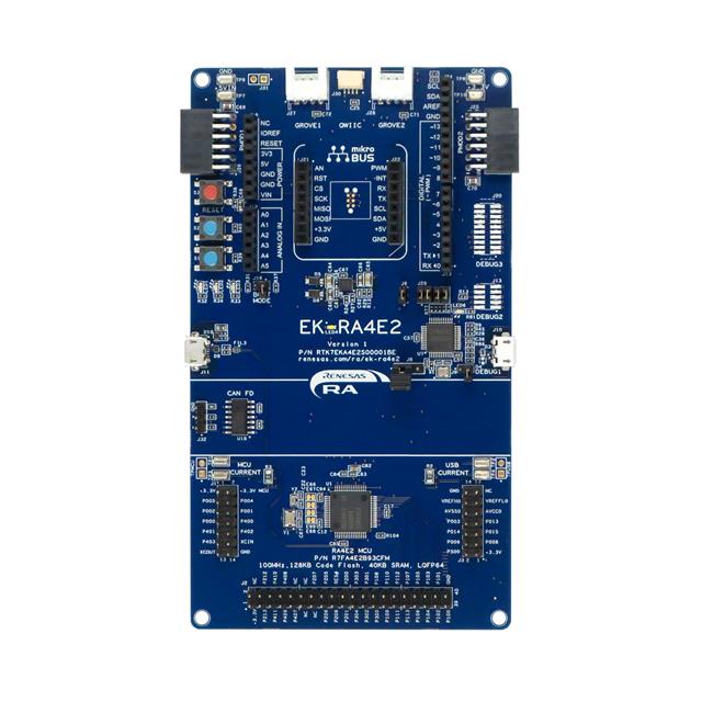 【RTK7EKA4E2S00001BE】EK-RA4E2 EVALUATION KIT FOR RA4E