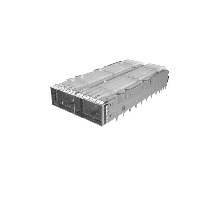 【UE62C2624021E1】1X2 OSFP CAGE WITH QUAD LIGHT