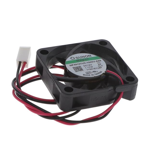 【4140/MF40101VX-1000U-A99】FAN AXIAL 40X10MM VAPO 12VDC