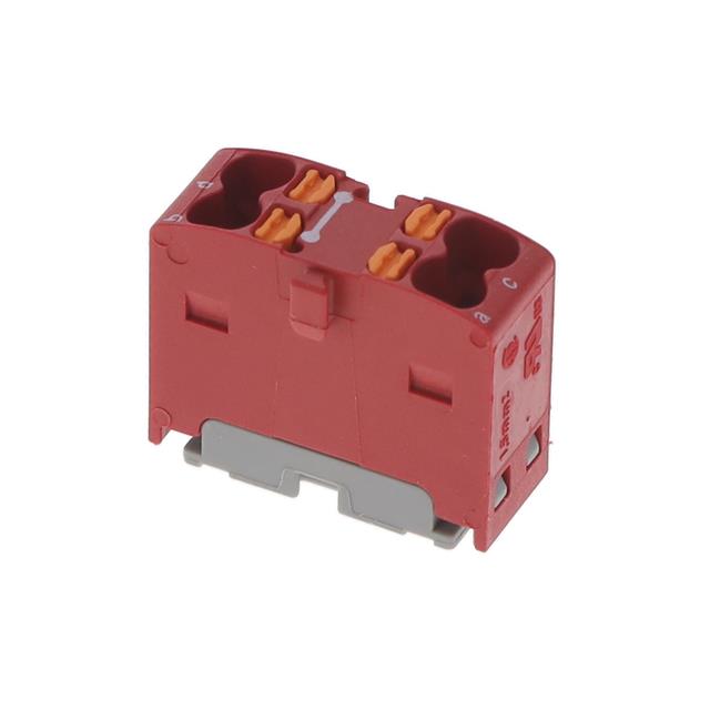 【1046611】TERM BLK 4POS RED