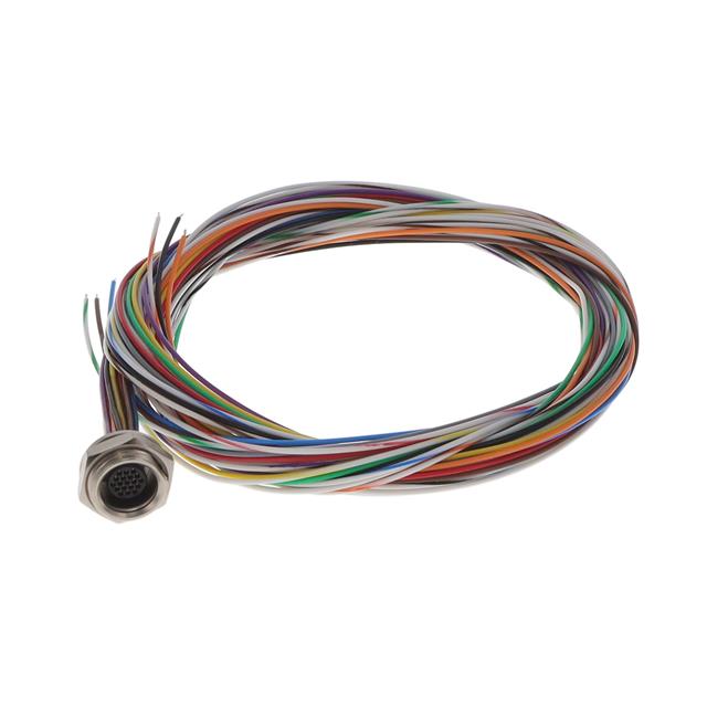 【MIKQ9-19PH006】CBL CIRC 19POS MALE TO WIRE 3'