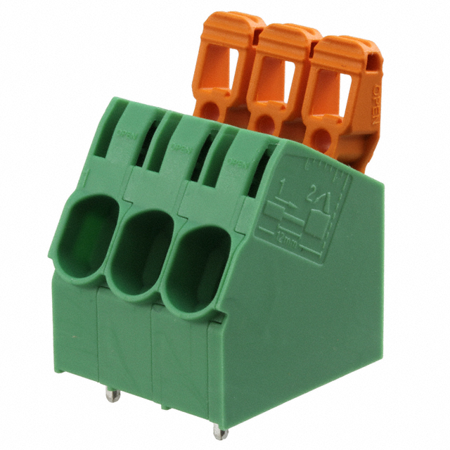 【1792232】TERM BLOCK 3POS 30DEG 7.5MM PCB