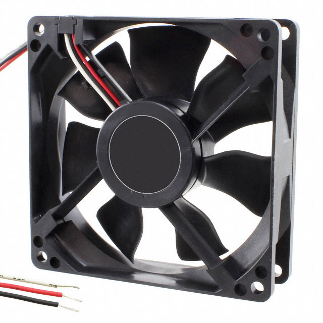 【3610SB-04W-B29-B00】FAN AXIAL 92X25MM 12VDC WIRE