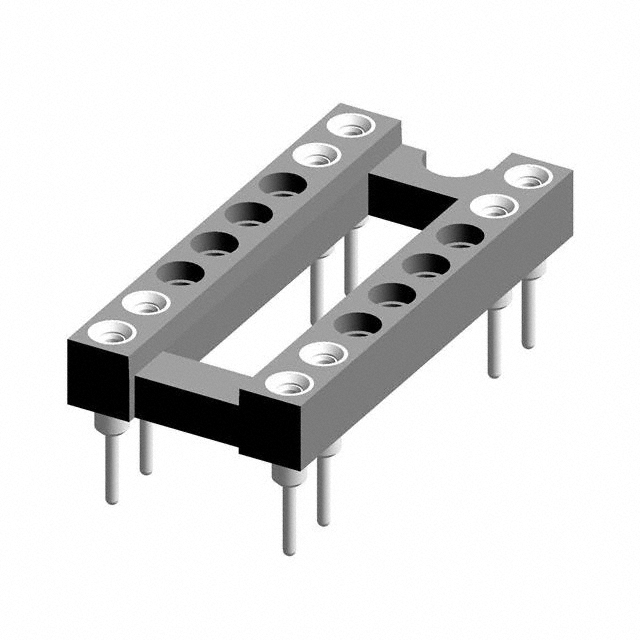 CONN IC DIP SOCKET 16POS GOLD【110-83-316-01-931101】