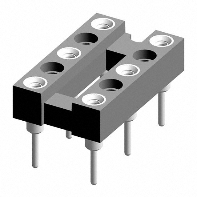 CONN IC DIP SOCKET 10POS GOLD【110-87-210-01-742101】