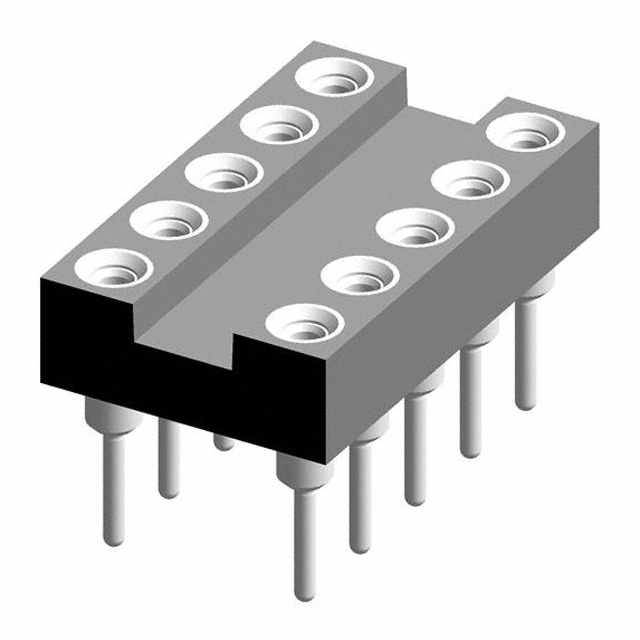 CONN IC DIP SOCKET 10POS GOLD【110-87-210-41-001101】