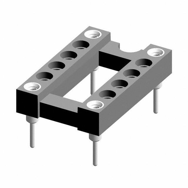 CONN IC DIP SOCKET 12POS GOLD【110-87-312-01-680101】