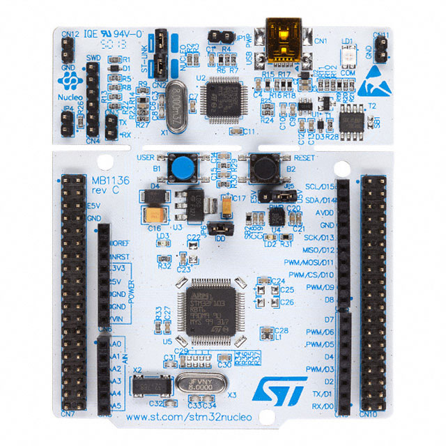 NUCLEO-64 STM32L152RE EVAL BRD【NUCLEO-L152RE】