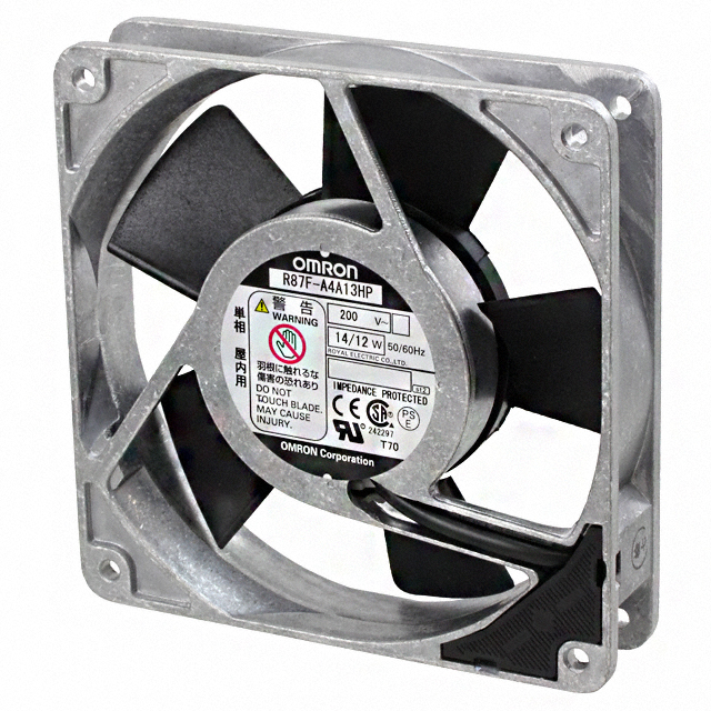 【R87F-A1A13HP】FAN AXIAL 120X25MM 100VAC TERM