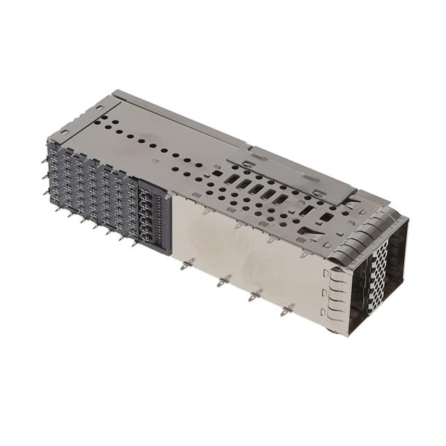 【UE36E1620032BA1】QSFP DD CAGE 2X1 W/ HS FIN PIN H