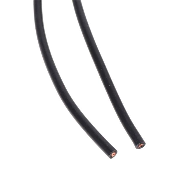 【WI-M-16-25-0】TEST LEAD 16AWG 1100V BLACK 25'[バルク]