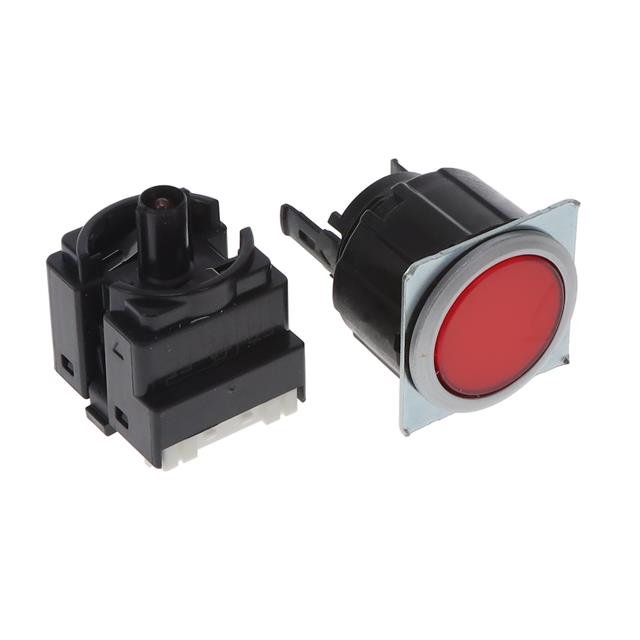 【A3UL-TMR-2A2C-M】SWITCH PUSHBUTTON DPDT 0.1A 30V