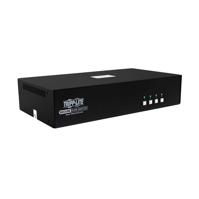 SECURE KVM SWITCH, 4-PORT, DUAL【B002-H2AC4-N4】