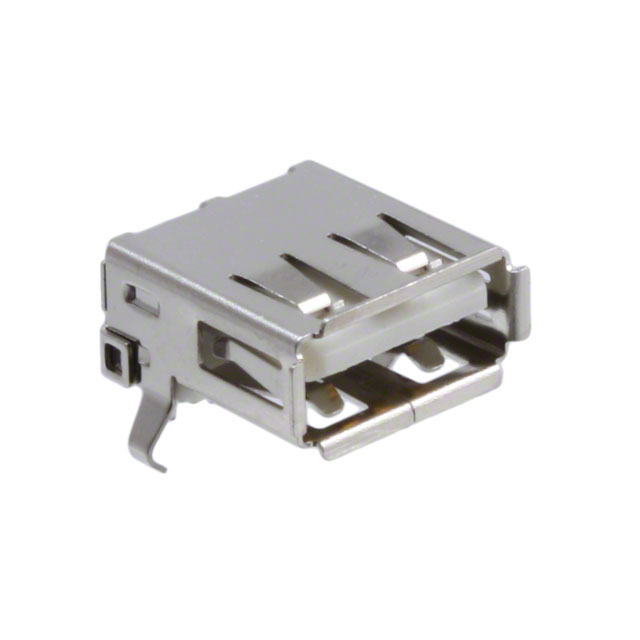 【1001-001-01000】CONN RCPT USB1.1 TYPEA 4POS R/A
