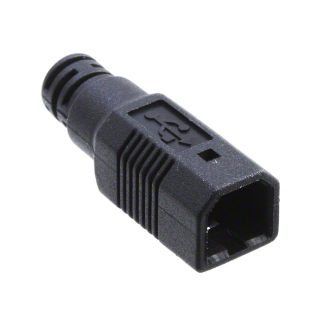 【1001-027-BL-02000】CONN HOOD FOR USB B PLUG